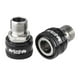 thumbnail image 1 of 2 extensores de pedal para bicicleta de montaña, eje de extensión de 9/16 pulgadas, accesorios de ciclismo Negro plateado, 1 of 8