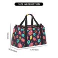 thumbnail image 3 of Disketp Donuts1 Bolsa de Viaje Tipo Duffle, Bolso de Mano para Fin de Semana para Mujer, Bolsa de Gimnasio Ligera para Hombre, Esencial para Viajes, 3 of 7