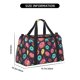 thumbnail image 3 of Disketp Donuts1 Bolsa de Viaje Tipo Duffle, Bolso de Mano para Fin de Semana para Mujer, Bolsa de Gimnasio Ligera para Hombre, Esencial para Viajes, 3 of 7