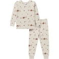 thumbnail image 5 of Modern Moments by Gerber Christmas Pajamas, 4-Piece, Sizes 12 Months - 5T, 5 of 17