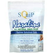 Squip Nasaline Saline Solution Salt Jar For Neti Pots, 12 Oz
