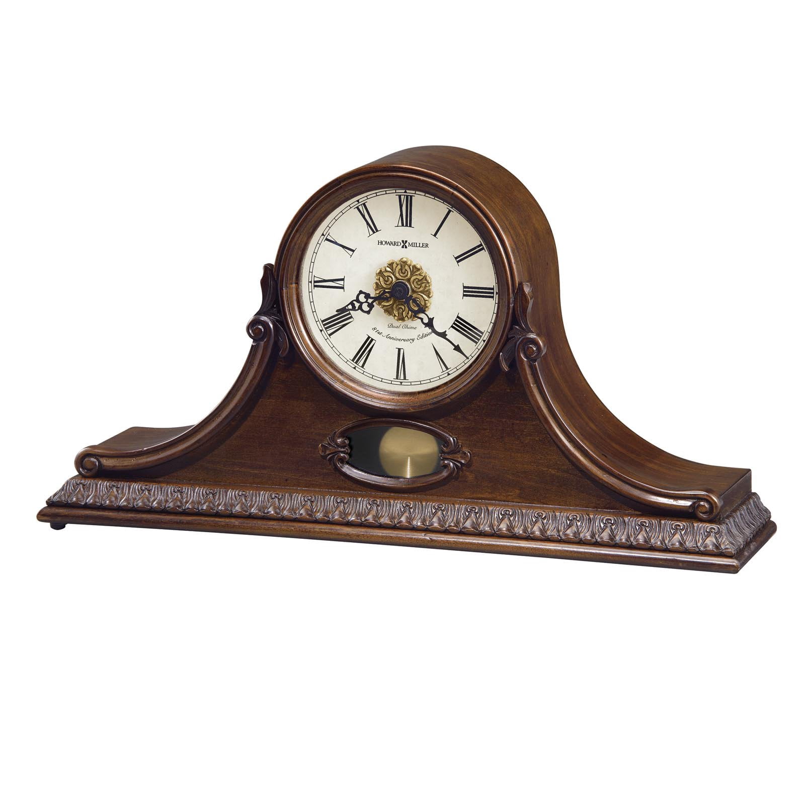 Howard Miller Andrea Dual Chime Mantel Clock Walmart
