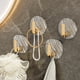 thumbnail image 5 of Inteprter 4 piezas de ganchos de pared transparentes, colgador de ropa de tela, sin daños, multifuncional para el hogar, organizador de cocina Accesorios de baño Cuadrado/4 piezas, 5 of 6