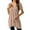 Khaki, variant on kaondbfi Summer Womens Tunic Tops for Leggings with Pockets Short Sleeve Casual Long T Shirts S 3XL Womens Essentials Fashion Clothing