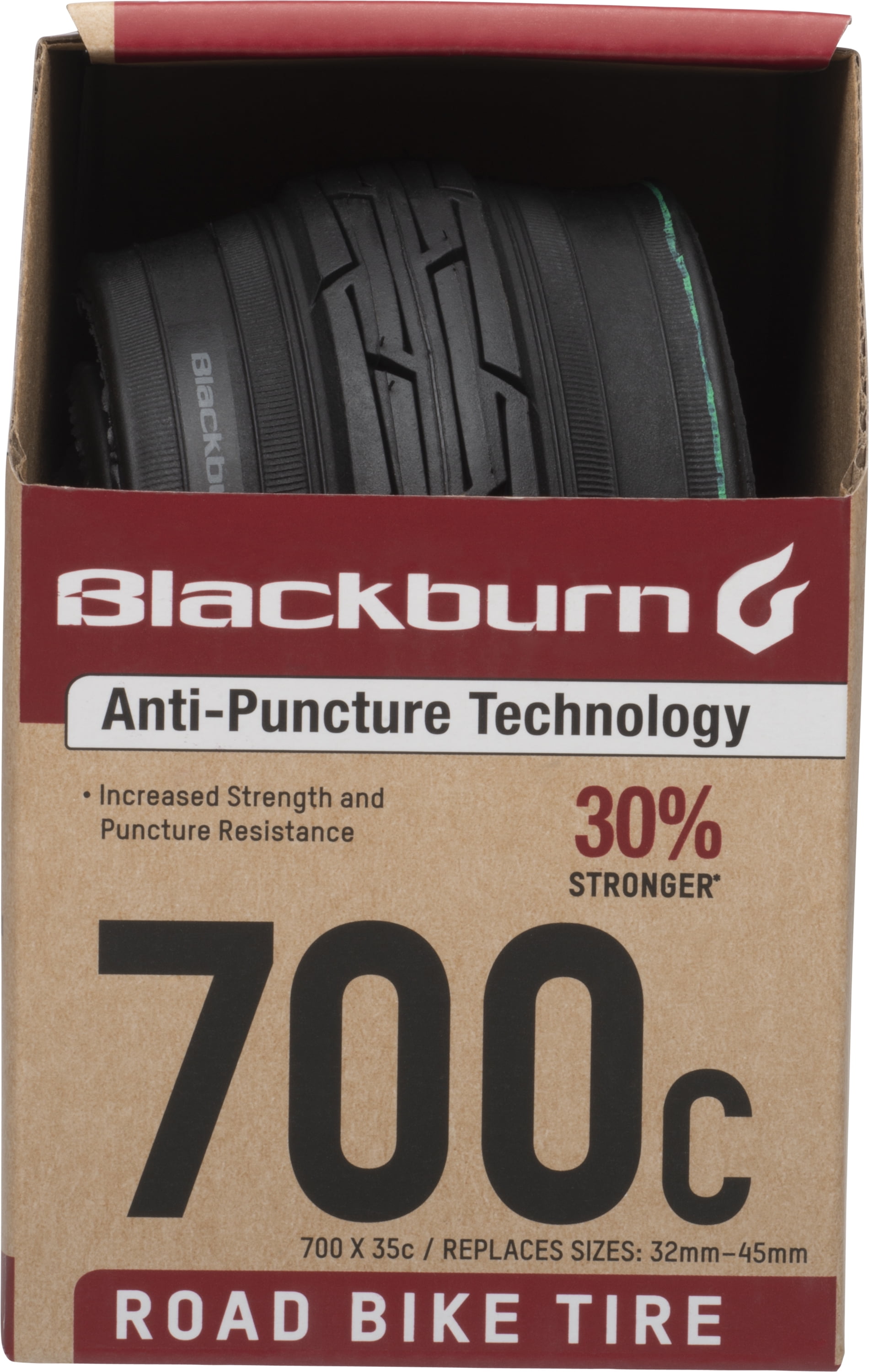 Blackburn 700c Road Bike Tire, 700 x 35c, Black