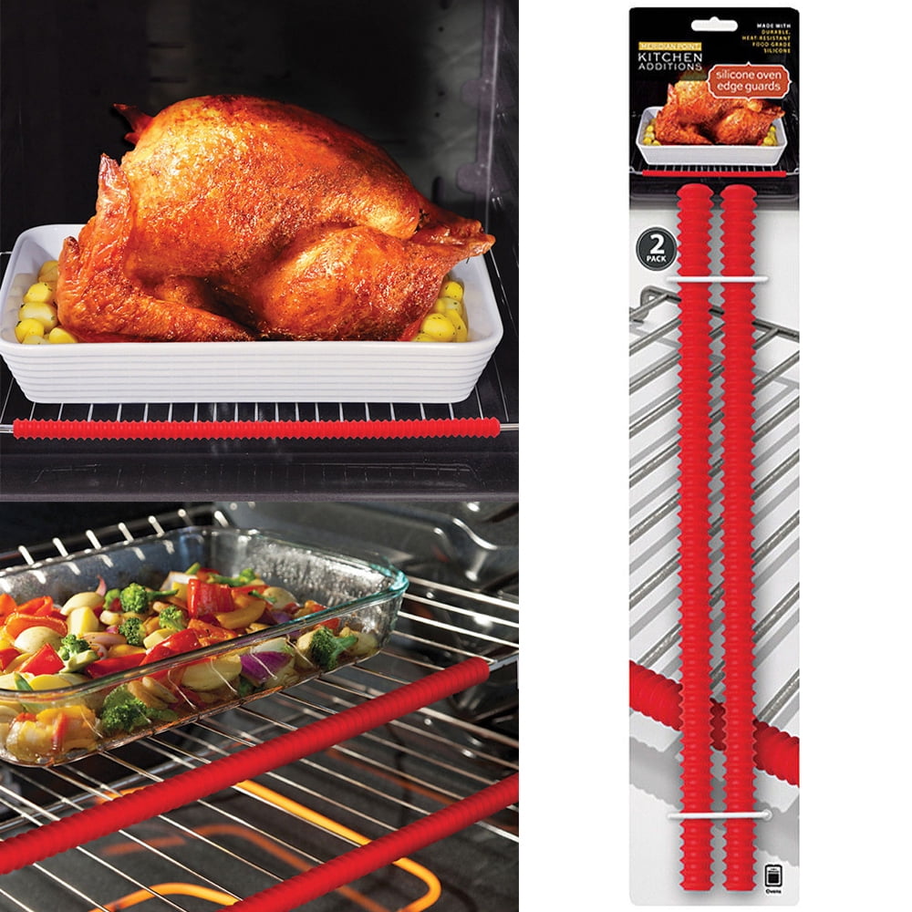 Oven Rack Guard Heat Resistant Avoid Burns Strips Oven ProtectorSilicone Sale 