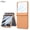 Orange, variant on For Samsung Galaxy Z Flip 7 phone case, with built-in screen protector, supports wireless charging, shockproof and scratch-resistant slim case