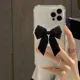 thumbnail image 4 of Funda de silicona transparente con soporte de arco 3D para iPhone 15, 14 Pro Max, 13, 12, 11, XR, X, XS, 7 Plus, SE 3, funda suave transparente a prueba de golpes, 4 of 4