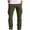 Army Green, variant on Turilly Mens Pants Clearance Men's Cargo Trousers Work Wear Combat Safety Cargo 6 Pocket Full Pants