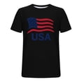 thumbnail image 5 of Guluxicc Mens Patriotic Graphic Tops 4th of July T Shirts Regular Fit Summer Independence Day Tees, 5 of 5