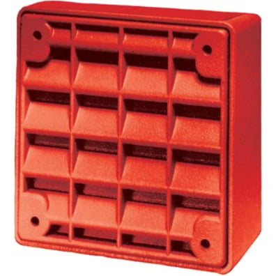 Details about   Wheelock 103135 ET-1010-R Vandal Resistant Red Speaker 