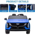 thumbnail image 5 of 24V Ride On Truck Car for Kids, 2 Seater Electric Vehicle w/Parent Remote Control, Smooth Start, Bluetooth Music & LED Lights, Battery Powered Car for 3 Years+ Boys Girls, 5 of 7