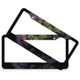 thumbnail image 2 of 2 Pieces Movin As Fast As I Can License Plate Frames TurtleOcean Theme Standard Car Tag Cover Holder Aluminum 2 Holes for US And CA with 2 Holes and Screws, 2 of 6