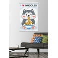thumbnail image 2 of Kawaii - I Love Noodles Wall Poster with Magnetic Frame, 22.375" x 34", 2 of 6