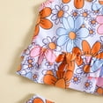 thumbnail image 4 of GYRATEDREAM Girls Swimsuits Beach Swimwear Print Bikini Bathing Suit 2 Piece Swimsuits for 3-4 Years, 4 of 9
