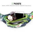 thumbnail image 4 of Fanny Pack for Women Men,Crossbody Fanny Pack Water Resistant Sports Waist Bag Pack, Belt Bag for Travel Hiking Running, 4 of 6
