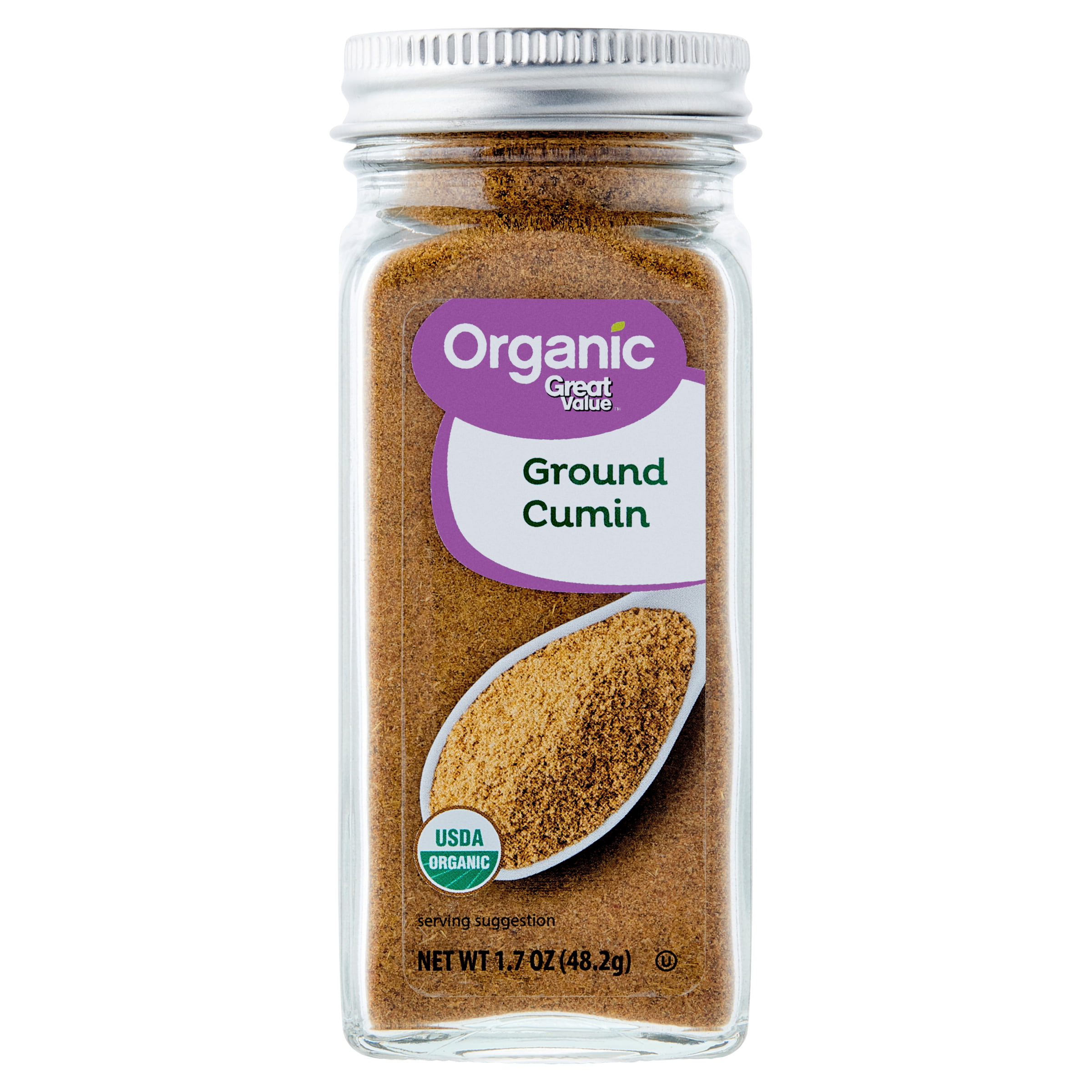 Great Value Organic Ground Cumin, 1.7 oz
