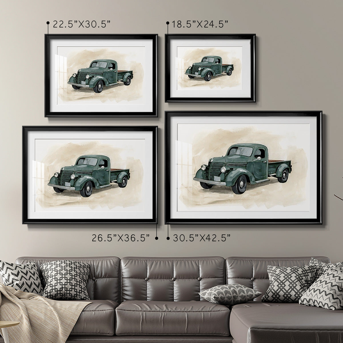 Pickup II Premium Framed Print - Ready to Hang
