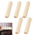 thumbnail image 1 of Hukapapa Un juego de 5 cubiertas para pomos de puertas, protectores de espuma para manijas de puertas para proteger a los niñosBeige, 1 of 6