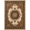 thumbnail image 2 of Well Woven Medallion Oriental Persian Area Rug Red Ivory, 2 of 6