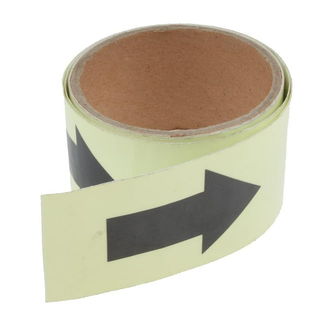 S SERENABLE 1M Luminous Tape Self-adhesive Glow In The Dark - as shown,