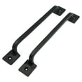 thumbnail image 1 of Juego de manijas para gabinetes CRAFTSMAN ROAD de hierro fundido negro de 23 cm, 1 of 9