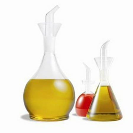 - Chef’s Planet Cruet Set, The unique stoppers slow the stream of oil or vinegar for the perfect pour every time. By Chefs Planet