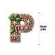 thumbnail image 3 of Seyotauo 26 Gingerbread Alphabet Letter Ornaments, Christmas A to Z Letters - Xmas Tree Hanging Ornaments for DIY Crafts, 3 of 4