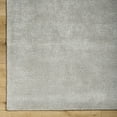 thumbnail image 6 of Mark&Day Area Rugs, 8x8 Jett Solid and Border Medium Gray Square Area Rug, Grey Carpet for Living Room, Bedroom or Kitchen (8' Square), 6 of 7