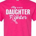 thumbnail image 4 of Inktastic Breast Cancer Awareness My Daughter is a Fighter T-Shirt, 4 of 5