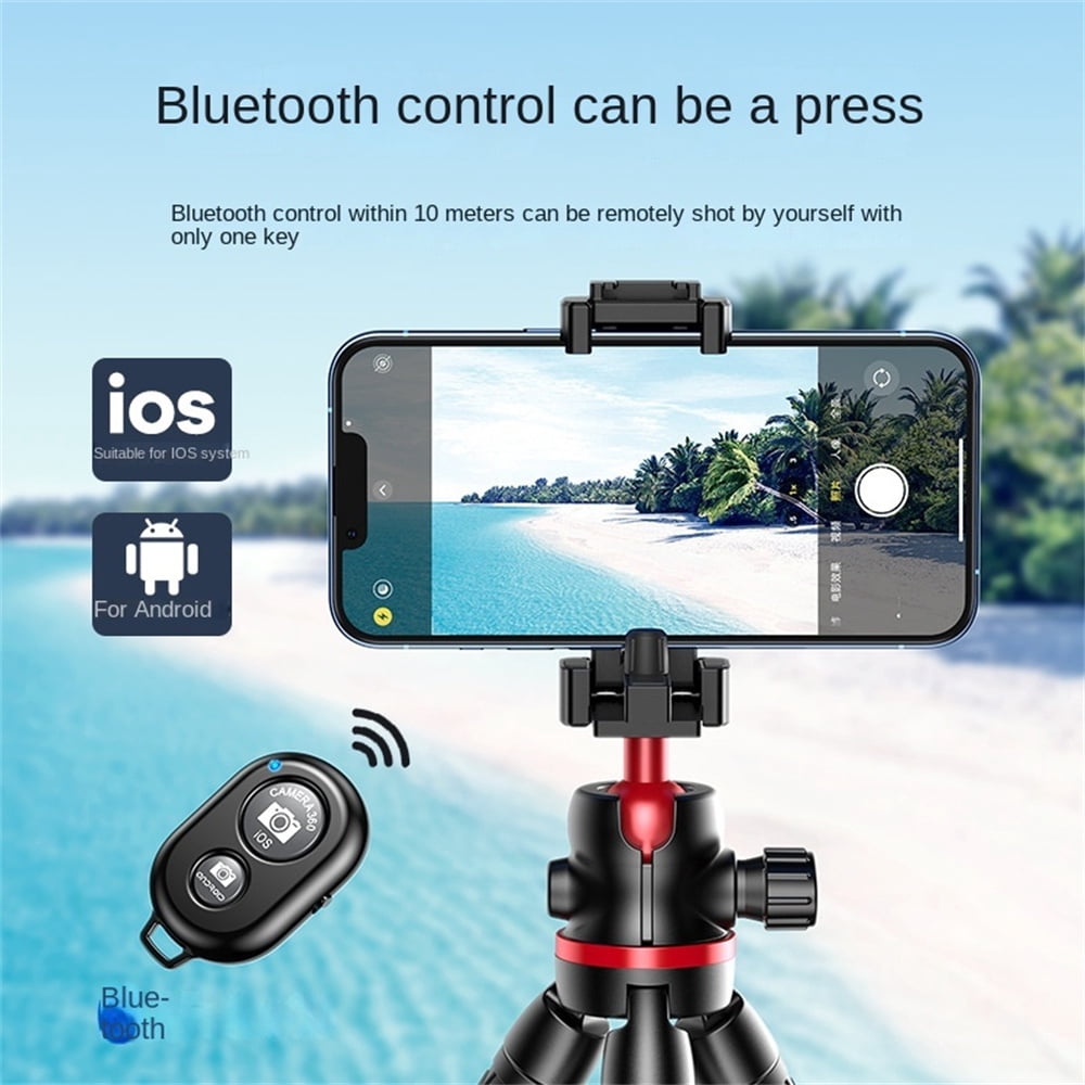 DODOUP Octopus Phone Holder Wireless Bluetooth Selfie Stick Tripod Stabilizer Gimbal for Outdoor Live Streaming