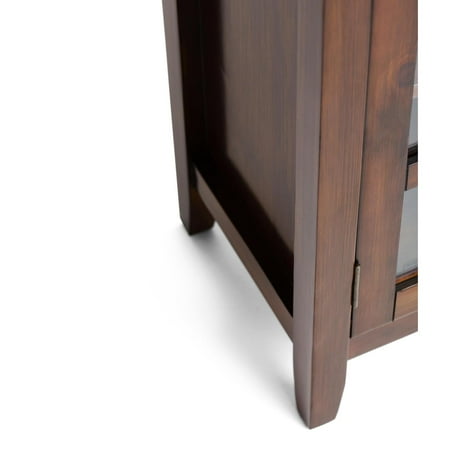 Simpli Home - Artisan Media Cabinet for Most Flat-Panel TVs Up to 42" - Brown