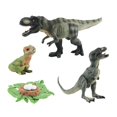 thumbnail image 2 of 4x Simulación Dinosaurio Playset Ciencia Juguete Playset Dinosaurio Juguete Tiranosaurio 152.4g Zulema Figuritas de ciclo de vida, 2 of 8