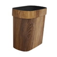 thumbnail image 4 of Bote de basura de cocina de espacio estrecho, contenedor de basura, bote de basura compacto para baño, oficina, cocina, hogar, baño, 4 of 9