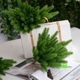 thumbnail image 4 of teapwant 25pcs Artificial Greenery Needle Garland Picks Christmas 25 Pack Green, 4 of 7