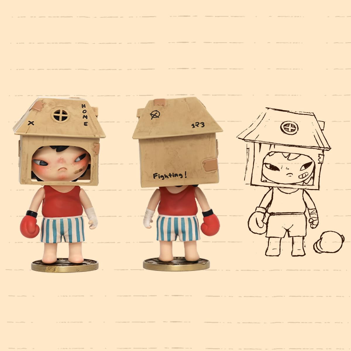 POP MART Hirono The Other One Blind Box Figures, Random Design Box