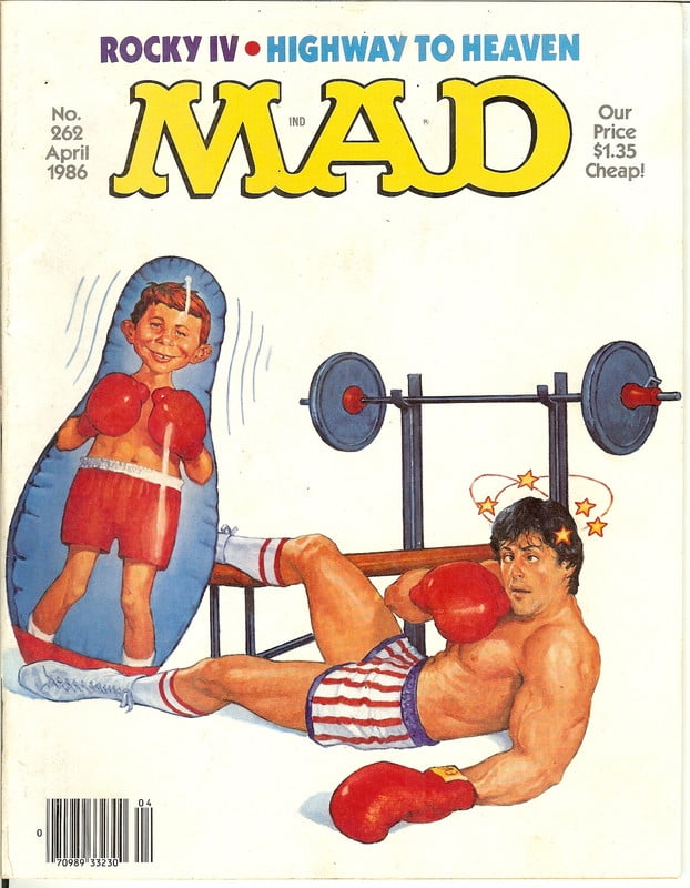 MAD Magazine Vintage Collectible #261 MARCH 1986