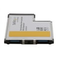 thumbnail image 3 of StarTech 2 Port Flush Mount ExpressCard 54mm SuperSpeed USB 3.0 Card Adapter, 3 of 5