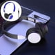 thumbnail image 4 of Auriculares de diadema con retardo cero ajustable, interfaz de 3,5 mm, sin micrófono, 103 dB azul profundo sin micrófono, 4 of 5