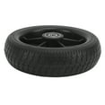 thumbnail image 3 of 6.5-inch Solid Rubber Scooter Wheel with Hub - Puncture & Explosion Proof, High-Grip Textured Tire for All Terrains, Wear-Resistant, Elastic, Easy Direct Replacement for Electric Scooters,, 3 of 6