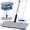 15" Mop-B, variant on Mop Pads for Dust Mop - Double-Sided Microfiber Chenille Refills for Kitchen Bathroom Tile Cleaning - Washable Absorbent Pads for Hardwood Laminate Floor Cleaning Only for B0FRDZDTMP