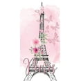 thumbnail image 2 of Allen, Kimberly 18x32 Black Ornate Wood Framed with Double Matting Museum Art Print Titled - Paris Butterflies 1 V2, 2 of 4