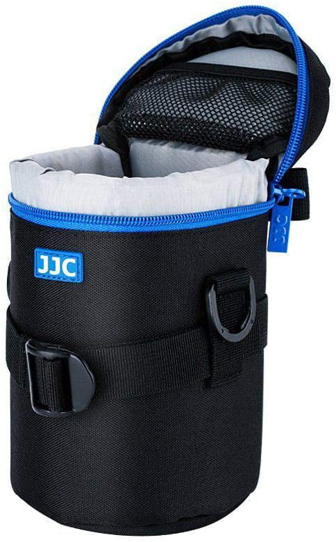 JJC DLP-3II Water Resistant Medium Lens Pouch w/Shoulder Strap fit Upto 80x170mm