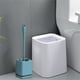 thumbnail image 1 of Toilet Bowl Brush And,Compact Toilet Cleaner Brush Set For Bathroom Cleaning,Compact Size For Storage And Organization, 1 of 6