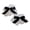 1, variant on Dark Gothic Lolita Wrist Cuffs Sweet Satin Bow Ruffles Floral Lace Tulle Bracelet Wristband Japanese Maid Costume Hand Sleeves