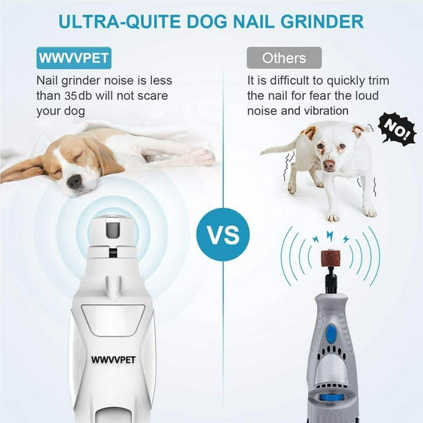 Dremel 7300-PT 4.8V Cordless Pet Dog Nail Grooming & Grinding Tool, Easy to  Use, Rechargeable, Safely Trim Pet & Dog Nails , Grey , Medium