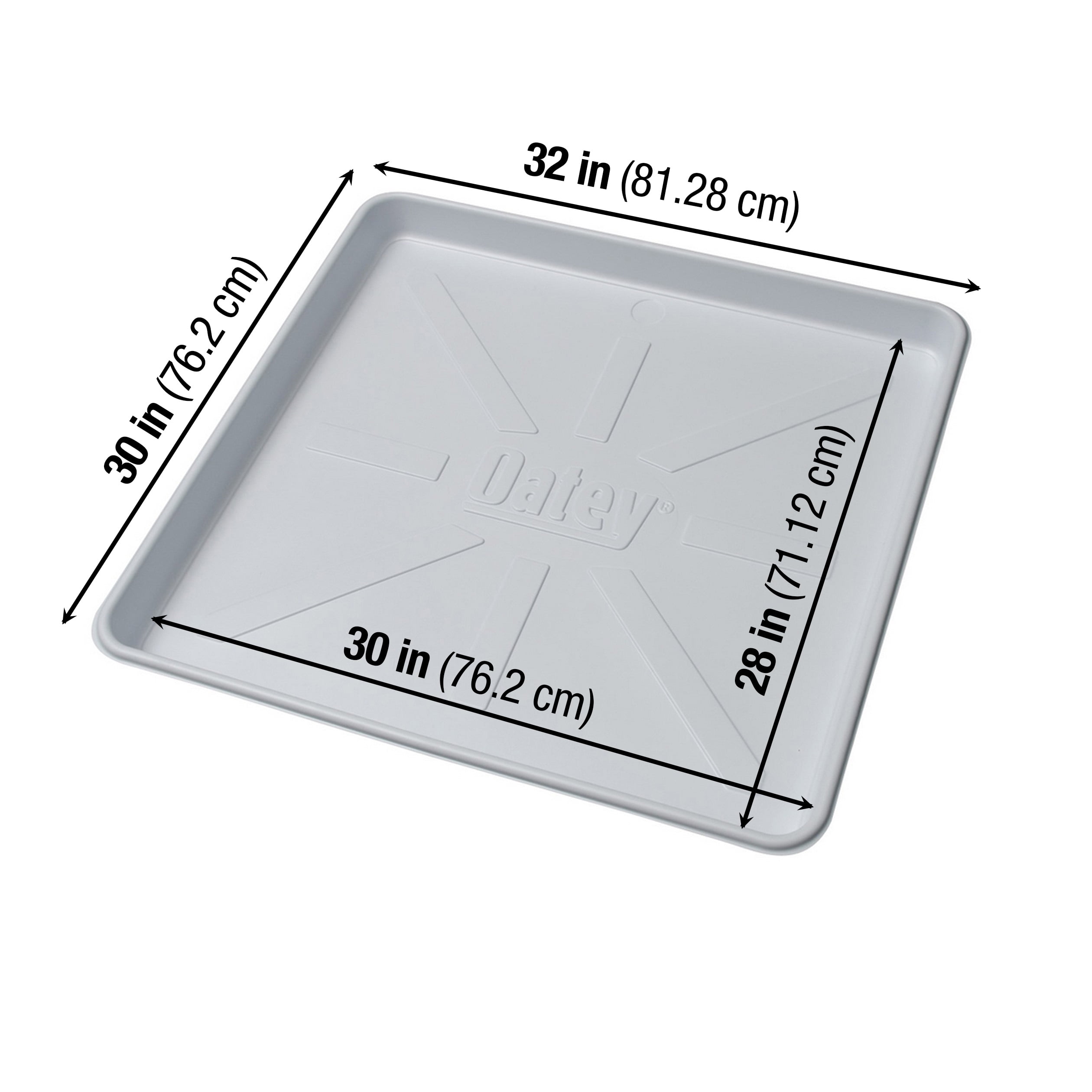 Oatey 28 in. x 30 in. Washing Machine Pan