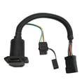 thumbnail image 4 of Multi Plug Trailer Wiring Harness, 20135 Trailer Tow Harness 7 Pin 4 Pin Waterproof Hard Wearing  For RVs, 4 of 8