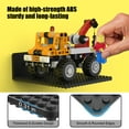 thumbnail image 6 of BlissBox Floating Wall Display Shelves for LEGO Building Bricks Dual-Sided 16 x 17 Studs ABS Storage Display 6 Pack 5 x 5.5 Inch, 6 of 9