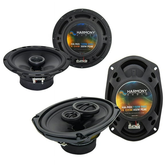 Jeep Grand Cherokee 05-13 OEM Speaker Replacement Harmony R69 R65 Package
